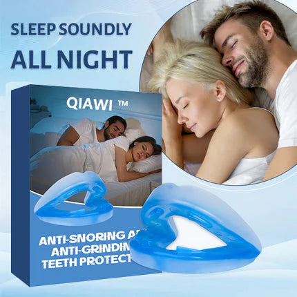 ✨QIAWI ™ Anti-Snoring & Anti-Grinding Teeth Protector Excellent 4.8 (8963 Reviews)