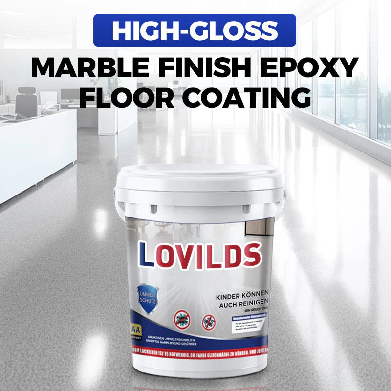 ✨2025 HOT SALE New Arrival✨High-Gloss Marble Finish Epoxy Floor Coating