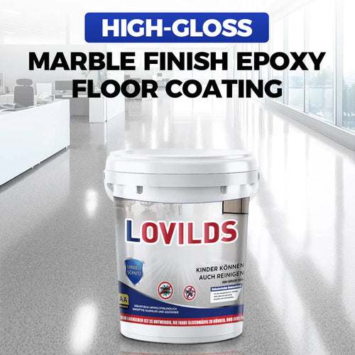 ✨2025 HOT SALE New Arrival✨High-Gloss Marble Finish Epoxy Floor Coating