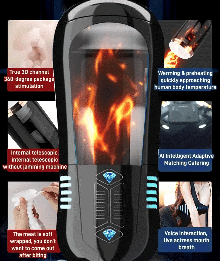 【Discreet Delivery】 Fully automatic, hands-free retractable relaxation cup+Confidential shipment