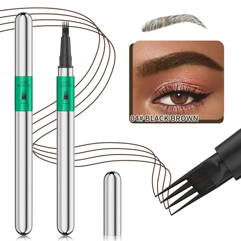 Waterproof Microblading Eyebrow Pencil-easy to create a natural eyebrow shape