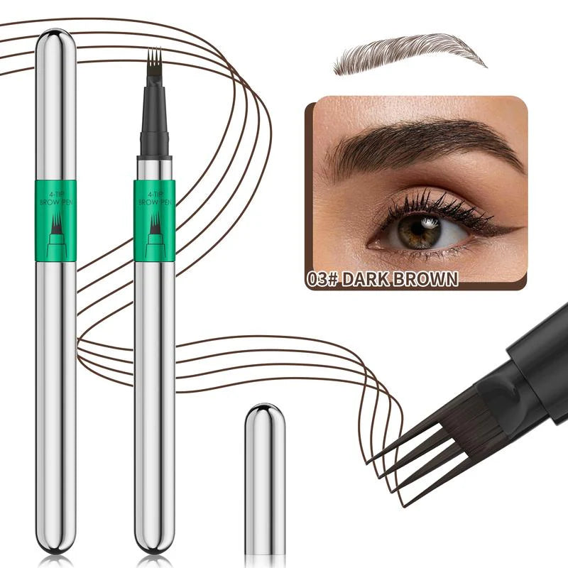 Waterproof Microblading Eyebrow Pencil-easy to create a natural eyebrow shape