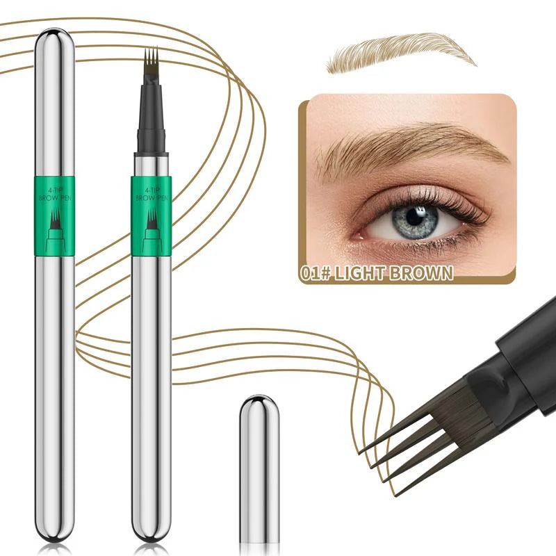 Waterproof Microblading Eyebrow Pencil-easy to create a natural eyebrow shape