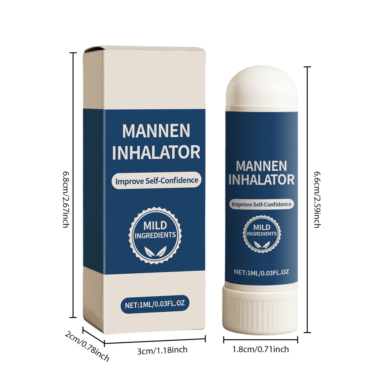 🔥🔥🔥 Last Day 76% OFF Men's nasal suction stick Improving men's physical strength and stamina issues