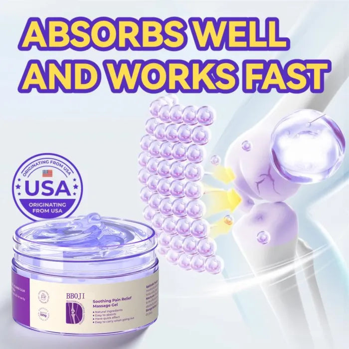 ✅Official Store: BBOJI™ Turmeric & Emu Oil Arthritis Soothing Pain Relief Massage Gel 👨⚕️Australian Osteopathic Association (AOA)Approved
