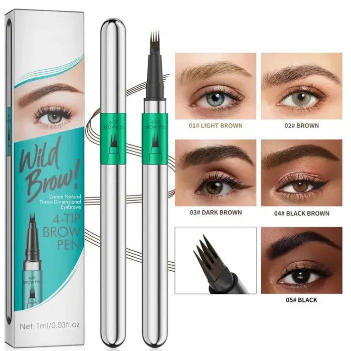 Waterproof Microblading Eyebrow Pencil-easy to create a natural eyebrow shape