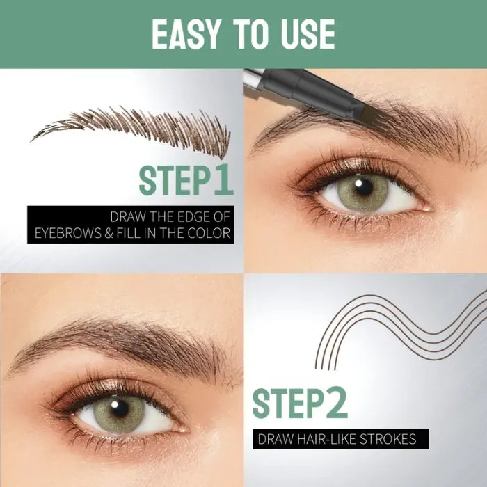 Waterproof Microblading Eyebrow Pencil-easy to create a natural eyebrow shape