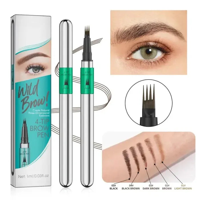 Waterproof Microblading Eyebrow Pencil-easy to create a natural eyebrow shape