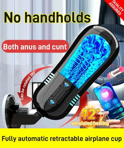 【Discreet Delivery】 Fully automatic, hands-free retractable relaxation cup+Confidential shipment