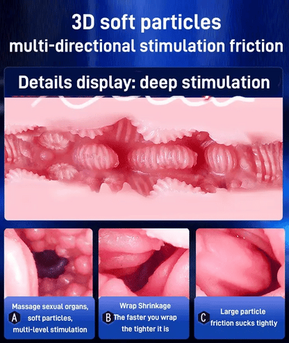 【Discreet Delivery】 Fully automatic, hands-free retractable relaxation cup+Confidential shipment