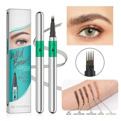 Waterproof Microblading Eyebrow Pencil-easy to create a natural eyebrow shape